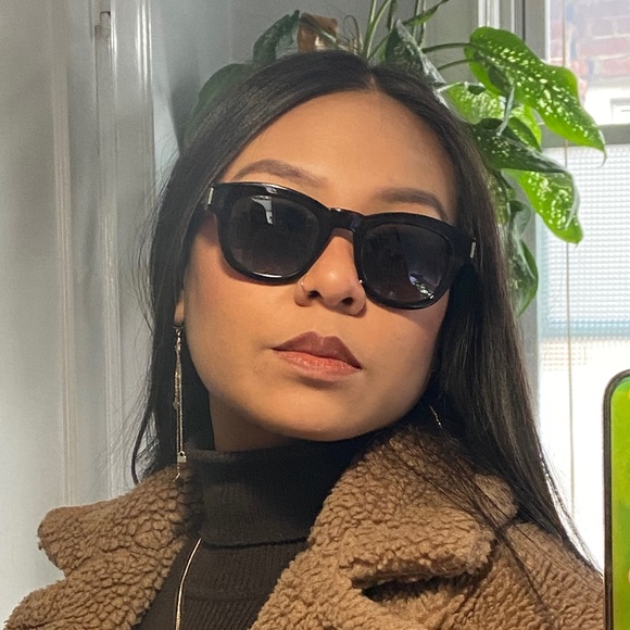 Saint Laurent round tortoiseshell sunglasses - Picture 8 of 8